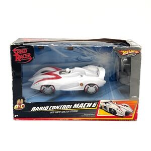 Hot Wheels Speed Racer Mach 6 Remote Control Car 2008 RC New In Box NIB